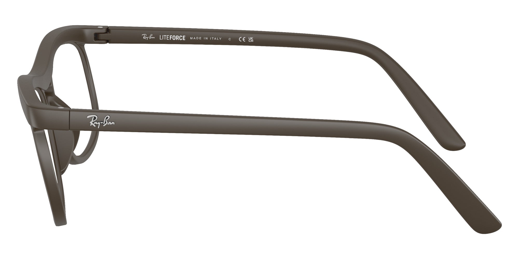 Ray-Ban® RX7254 RX7254 8063 56 Eyeglasses - Sand Brown
