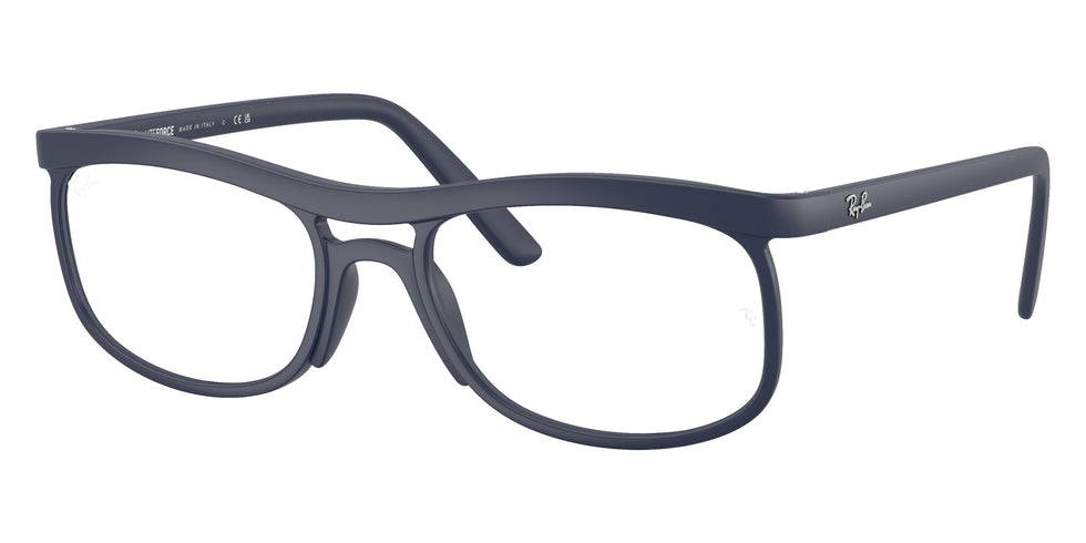 Ray-Ban® RX7254 RX7254 8087 56 Eyeglasses - Sand Dark Blue