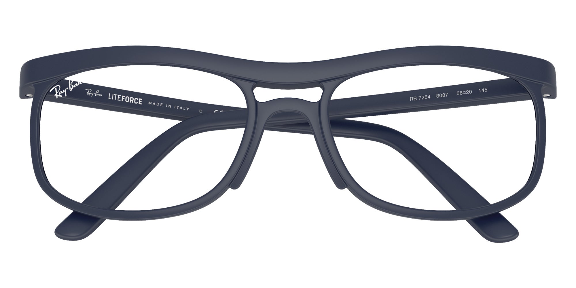 Ray-Ban® RX7254 RX7254 8087 56 Eyeglasses - Sand Dark Blue