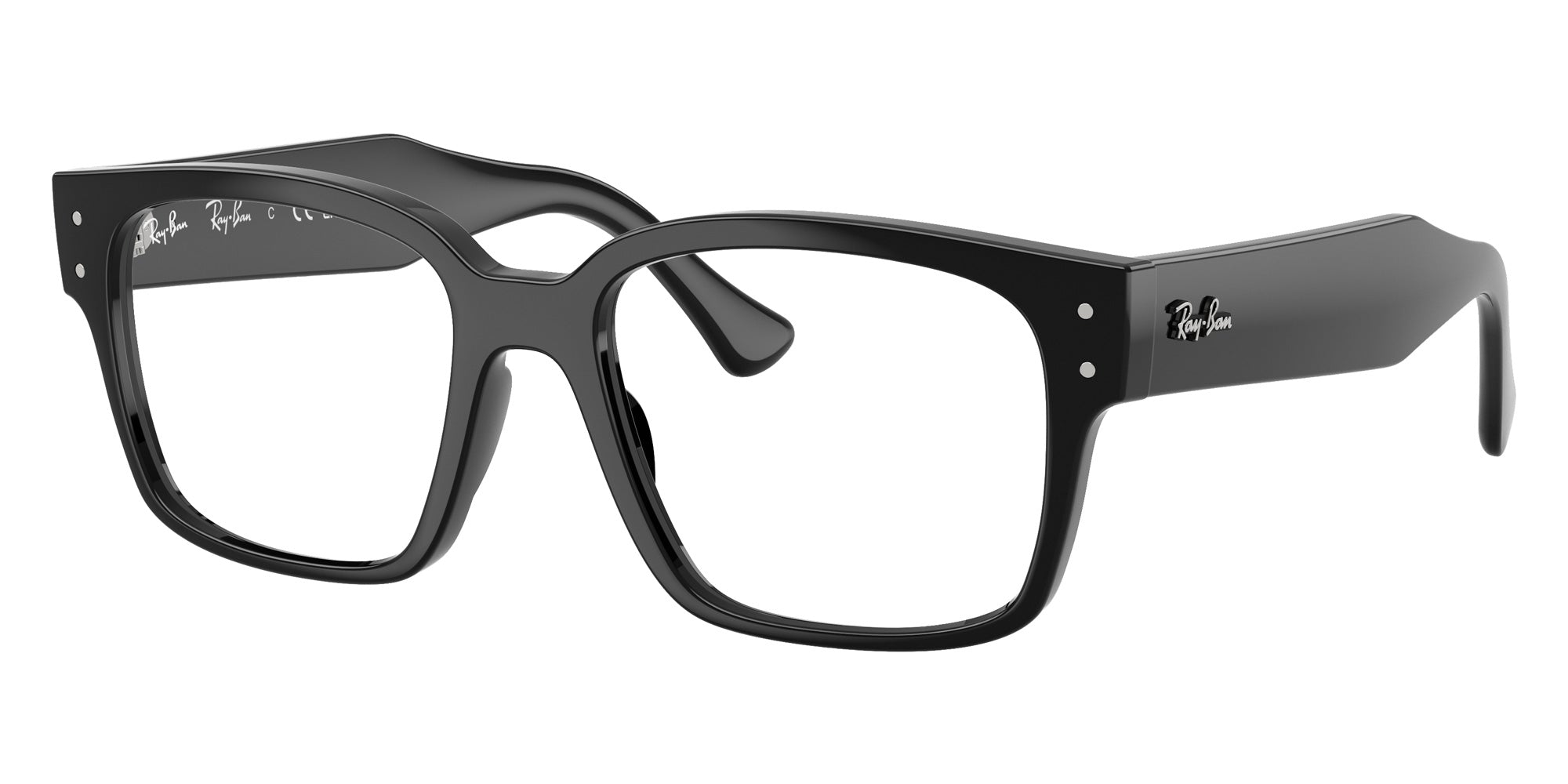 Ray-Ban® RX7256 RX7256 8260 53 Eyeglasses - Black