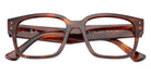 Ray-Ban® RX7256 RX7256 8315 53 Eyeglasses - Striped Havana