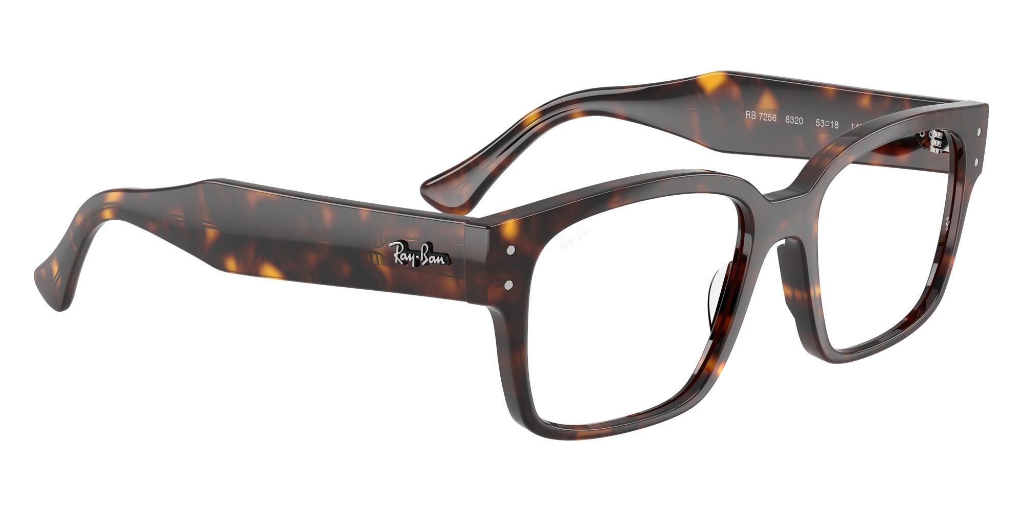 Ray-Ban® RX7256 RX7256 8320 51 Eyeglasses - Havana