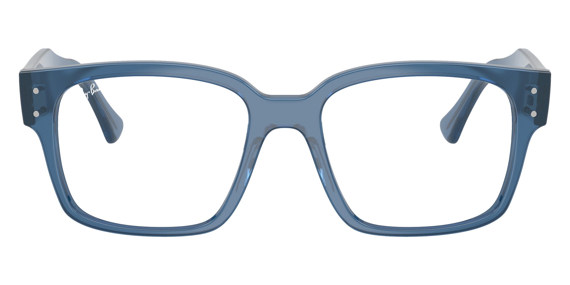 Ray-Ban® RX7256 RX7256 8429 51 Eyeglasses - Transparent Blue