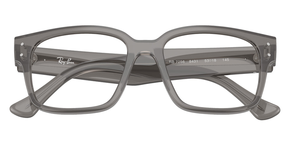 Ray-Ban® RX7256 RX7256 8431 53 Eyeglasses - Transparent Gray