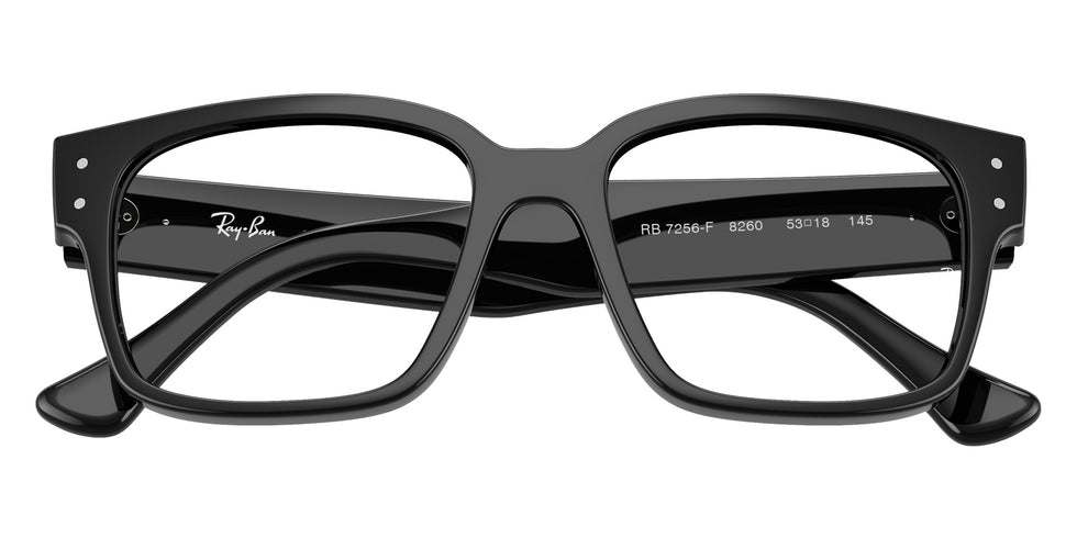 Ray-Ban® RX7256F RX7256F 8260 50 Eyeglasses - Black