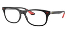 Ray-Ban® RX7307M RX7307M F602 55 Eyeglasses - Black