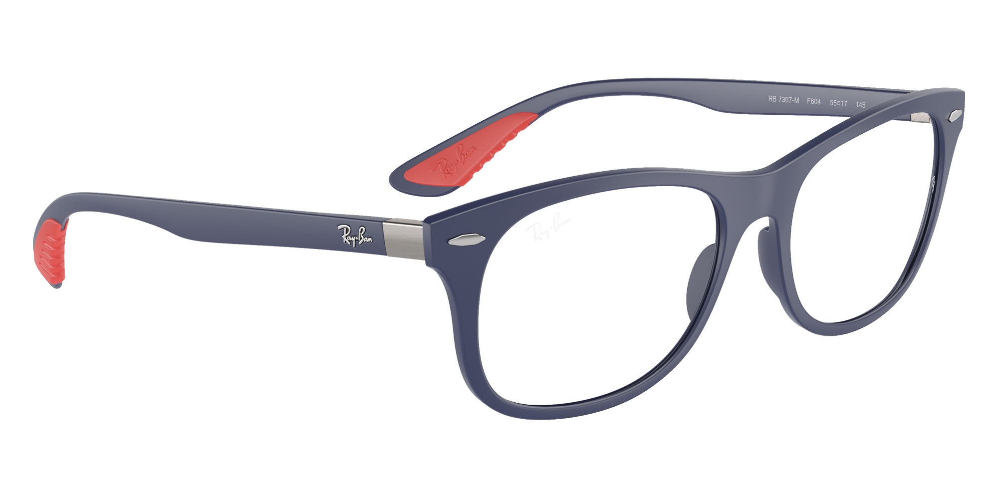 Ray-Ban® RX7307M RX7307M F604 55 Eyeglasses - Blue