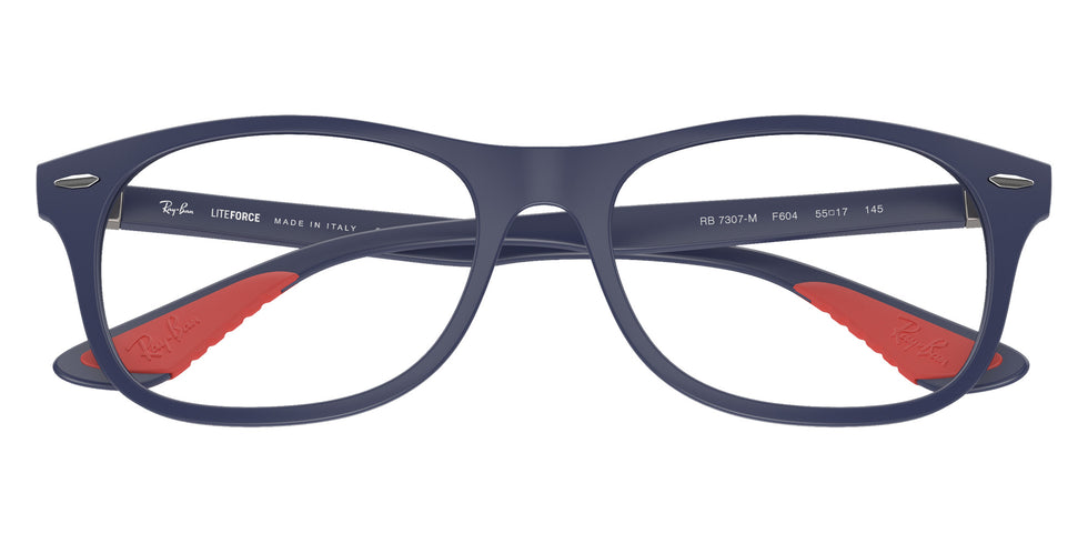 Ray-Ban® RX7307M RX7307M F604 55 Eyeglasses - Blue