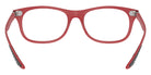 Ray-Ban® RX7307M RX7307M F628 55 Eyeglasses - Red