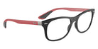 Ray-Ban® RX7307M RX7307M F700 52 Eyeglasses - Red