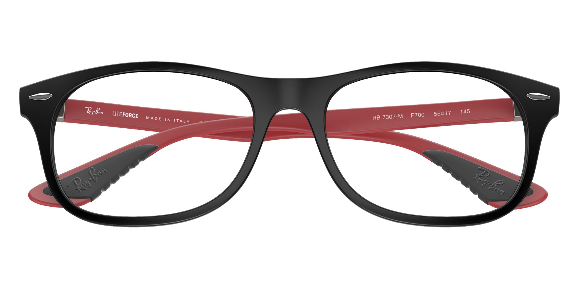 Ray-Ban® RX7307M RX7307M F700 52 Eyeglasses - Red