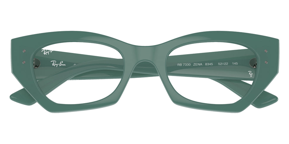 Ray-Ban® RX7330 RX7330 8345 52 Eyeglasses - Algae Green