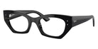 Ray-Ban® RX7330F RX7330F 8260 49 Eyeglasses - Black