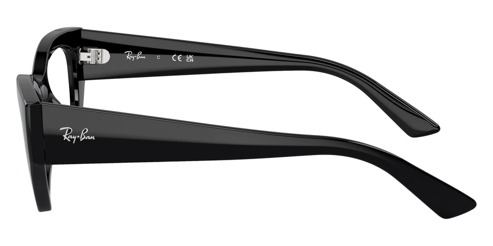 Ray-Ban® RX7330F RX7330F 8260 49 Eyeglasses - Black