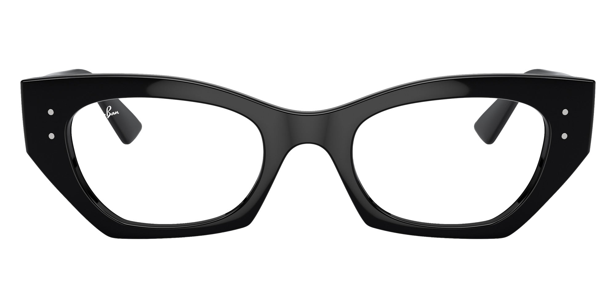 Ray-Ban® RX7330F RX7330F 8260 49 Eyeglasses - Black