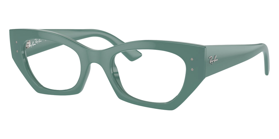 Ray-Ban® RX7330F RX7330F 8345 49 Eyeglasses - Algae Green