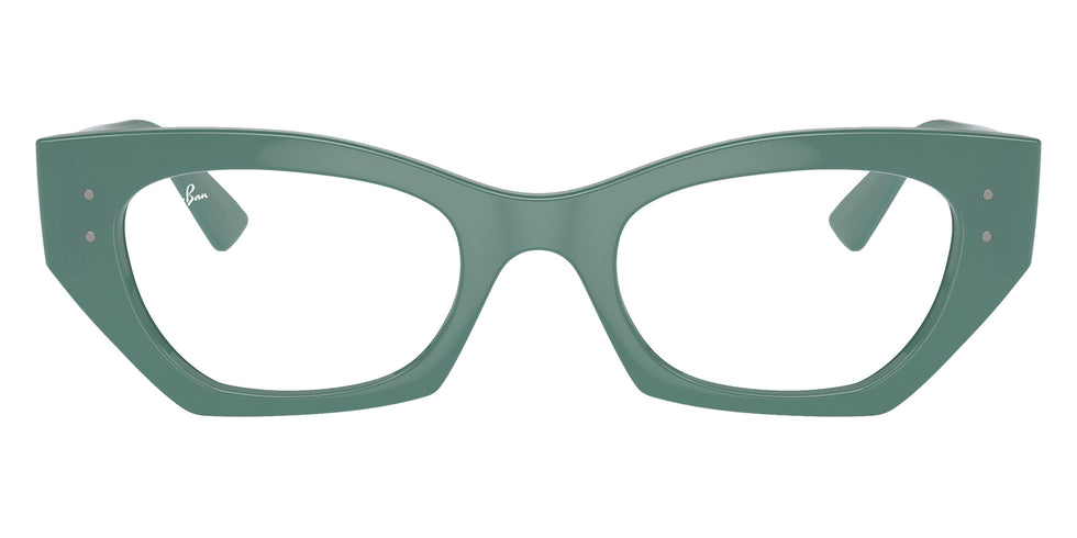 Ray-Ban® RX7330F RX7330F 8345 49 Eyeglasses - Algae Green