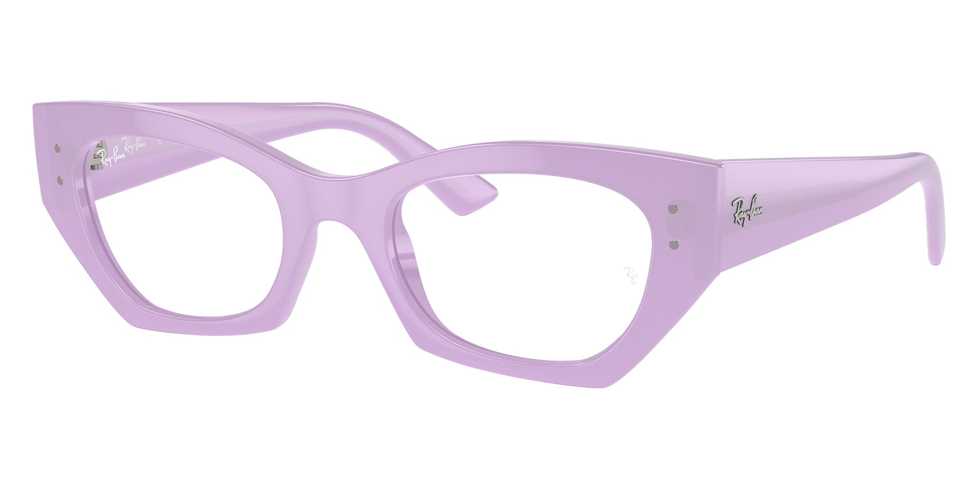 Ray-Ban® RX7330F RX7330F 8346 49 Eyeglasses - Lilac