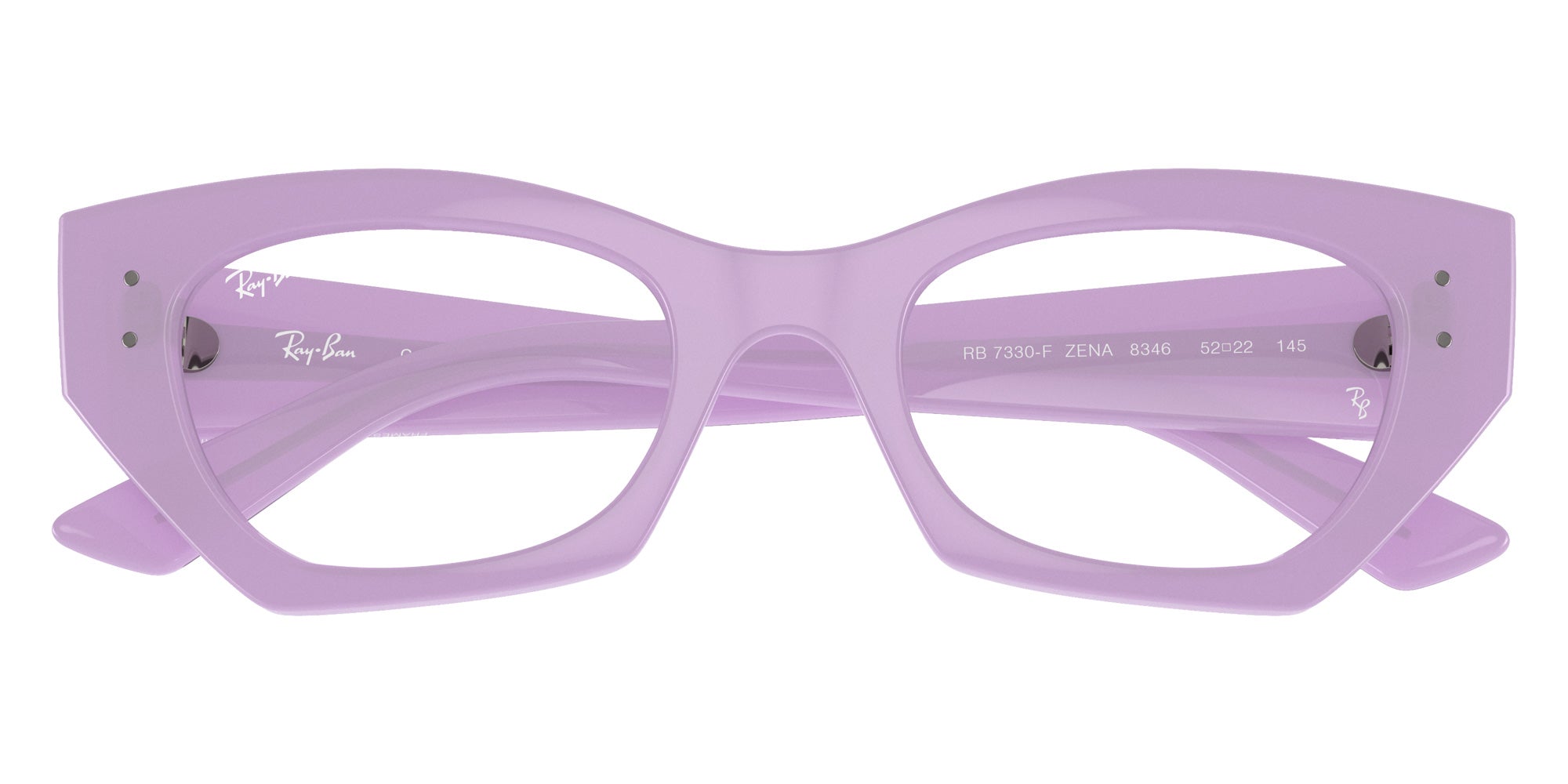 Ray-Ban® RX7330F RX7330F 8346 49 Eyeglasses - Lilac