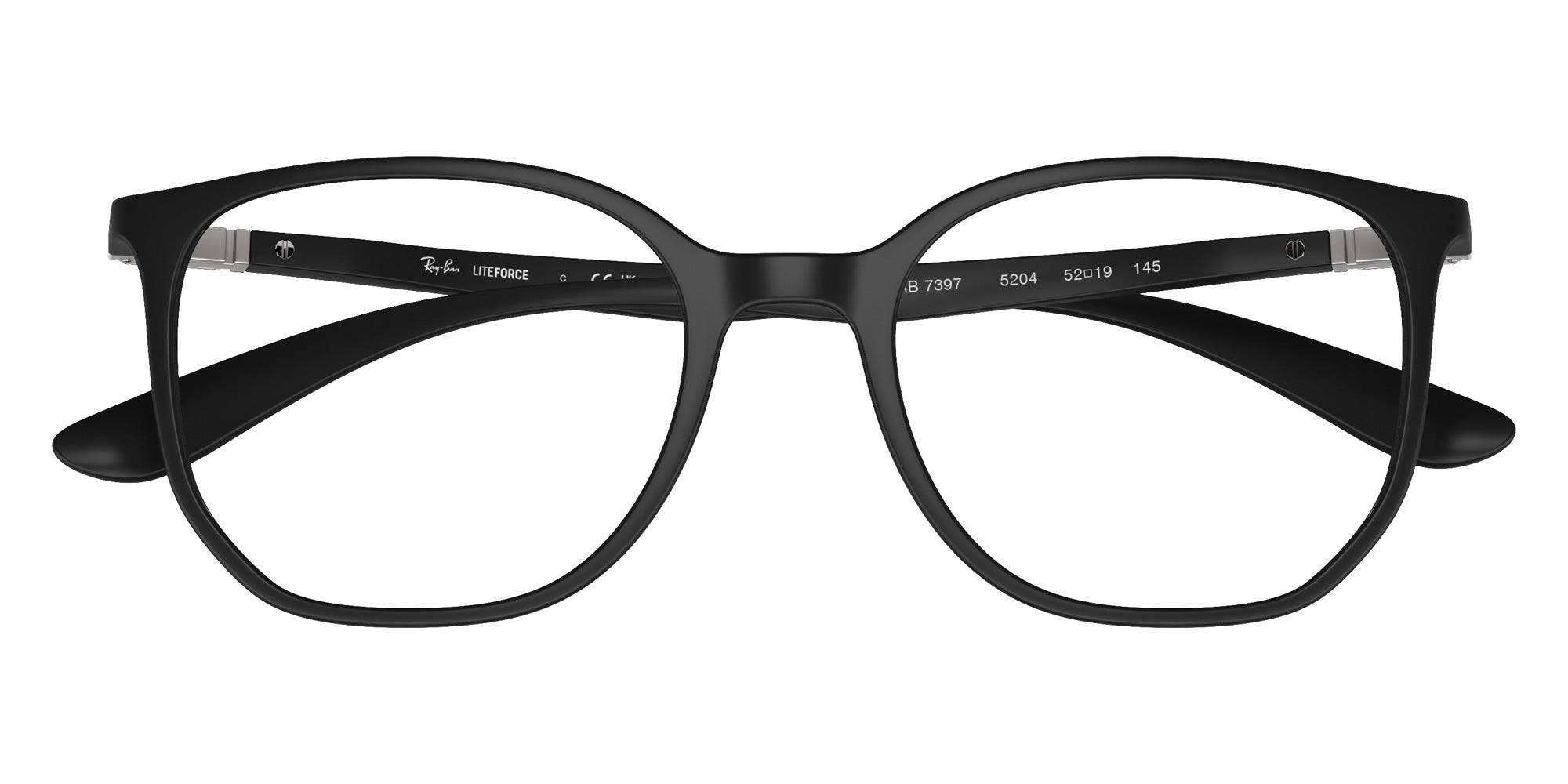 Ray-Ban® RX7397 RX7397 5204 52 Eyeglasses - Sand Black