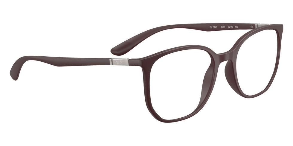 Ray-Ban® RX7397 RX7397 8088 52 Eyeglasses - Sand Purple