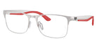 Ray-Ban® RX7550 RX7550 3219 57 Eyeglasses - Silver