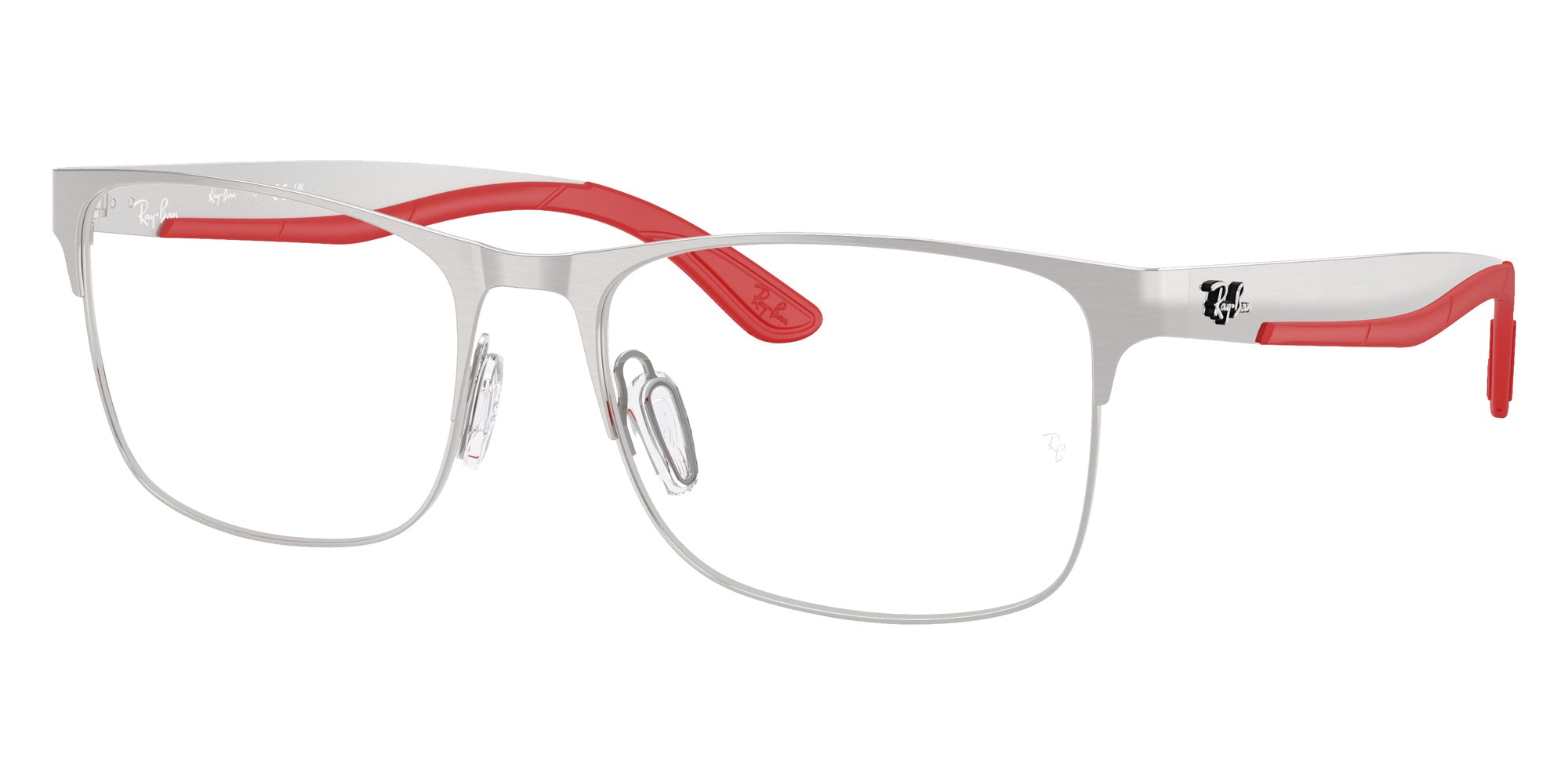 Ray-Ban® RX7550 RX7550 3219 57 Eyeglasses - Silver