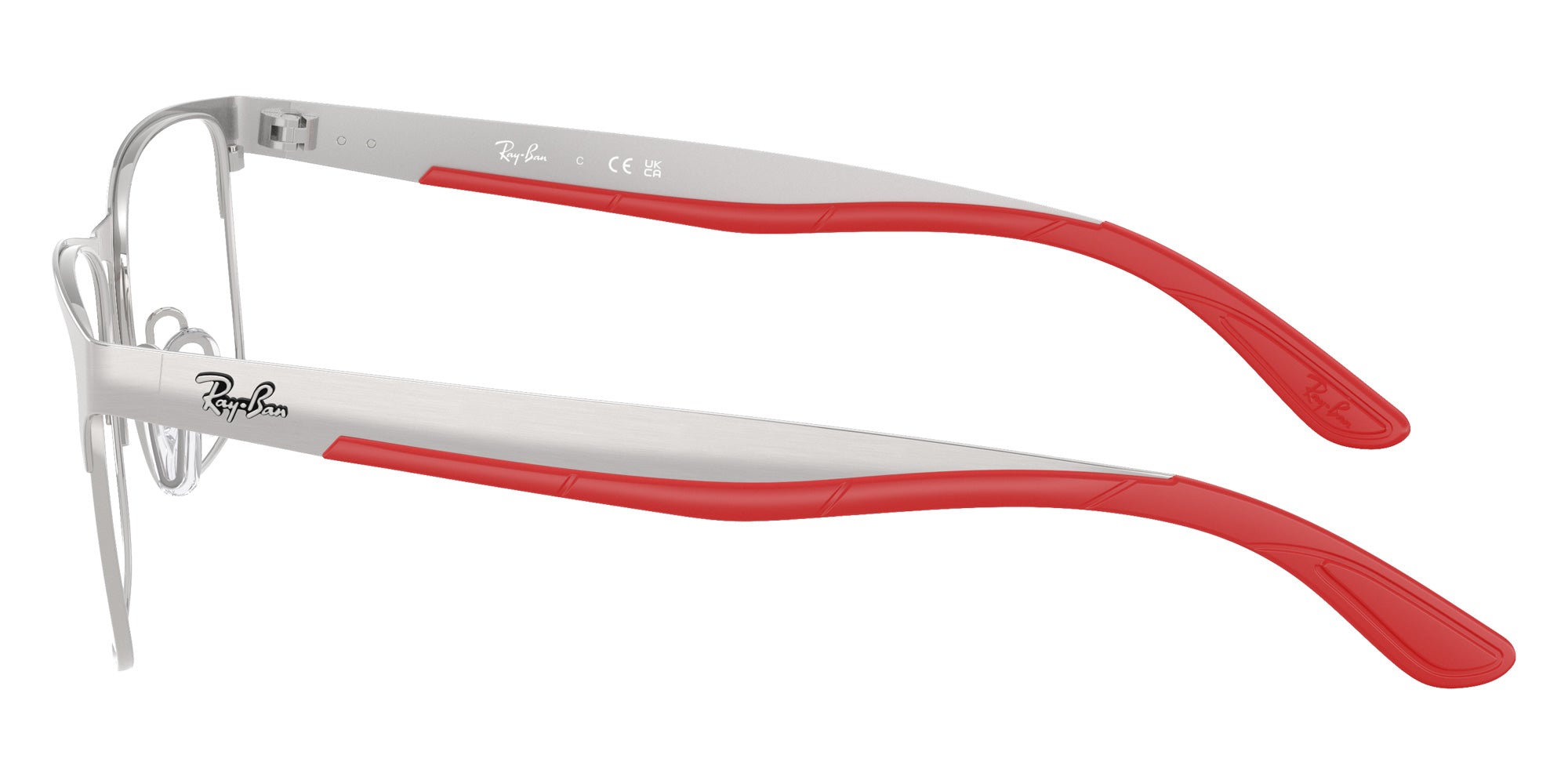 Ray-Ban® RX7550 RX7550 3219 57 Eyeglasses - Silver