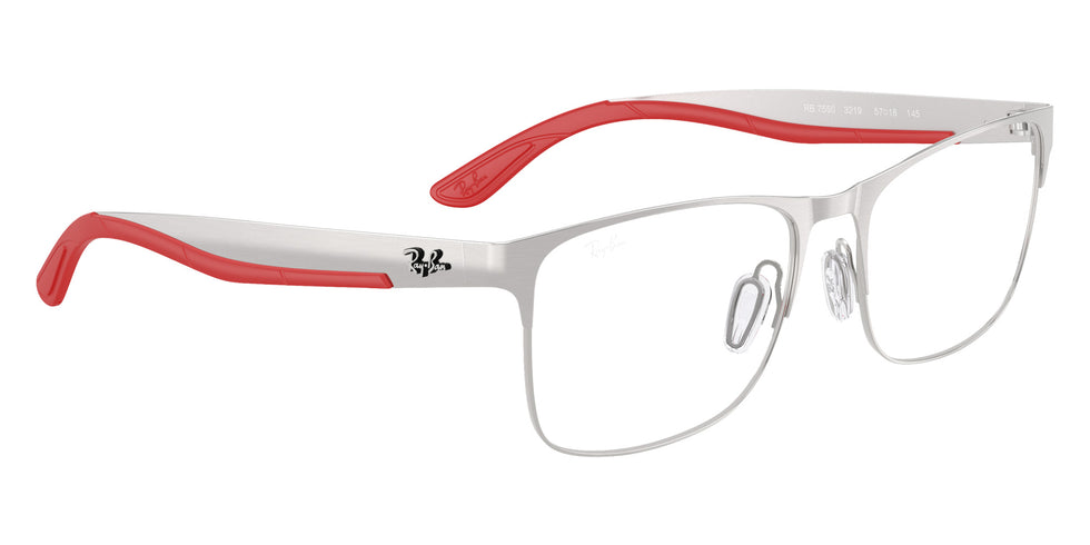 Ray-Ban® RX7550 RX7550 3219 57 Eyeglasses - Silver