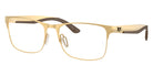 Ray-Ban® RX7550 RX7550 3220 57 Eyeglasses - Arista Gold