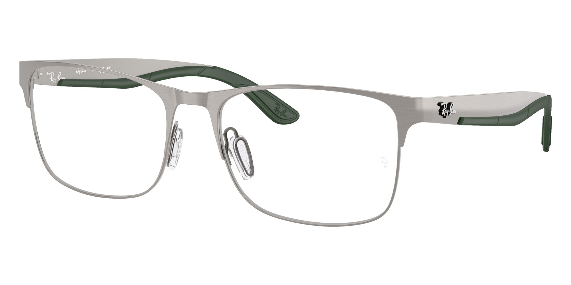 Ray-Ban® RX7550 RX7550 3221 55 Eyeglasses - Gunmetal