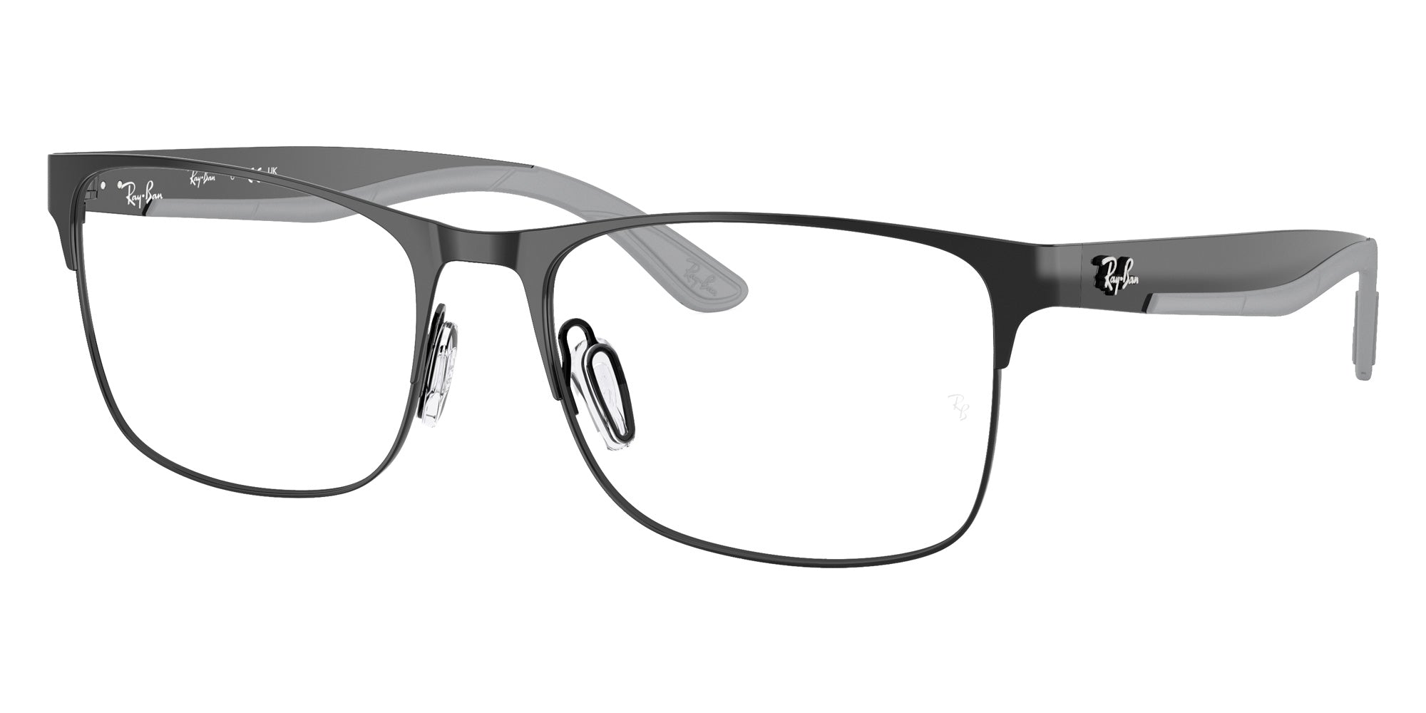 Ray-Ban® RX7550 RX7550 3222 57 Eyeglasses - Black