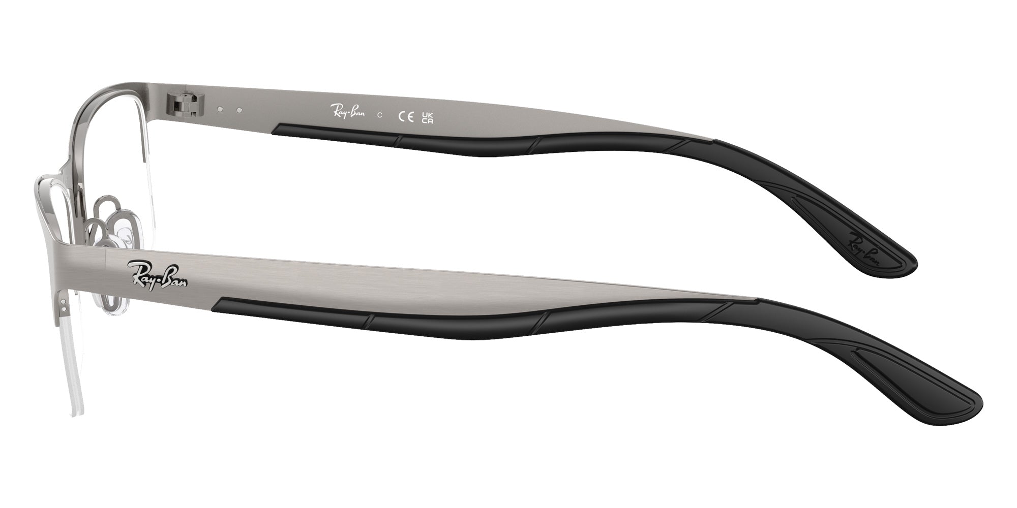 Ray-Ban® RX7551 RX7551 3214 56 Eyeglasses - Gunmetal