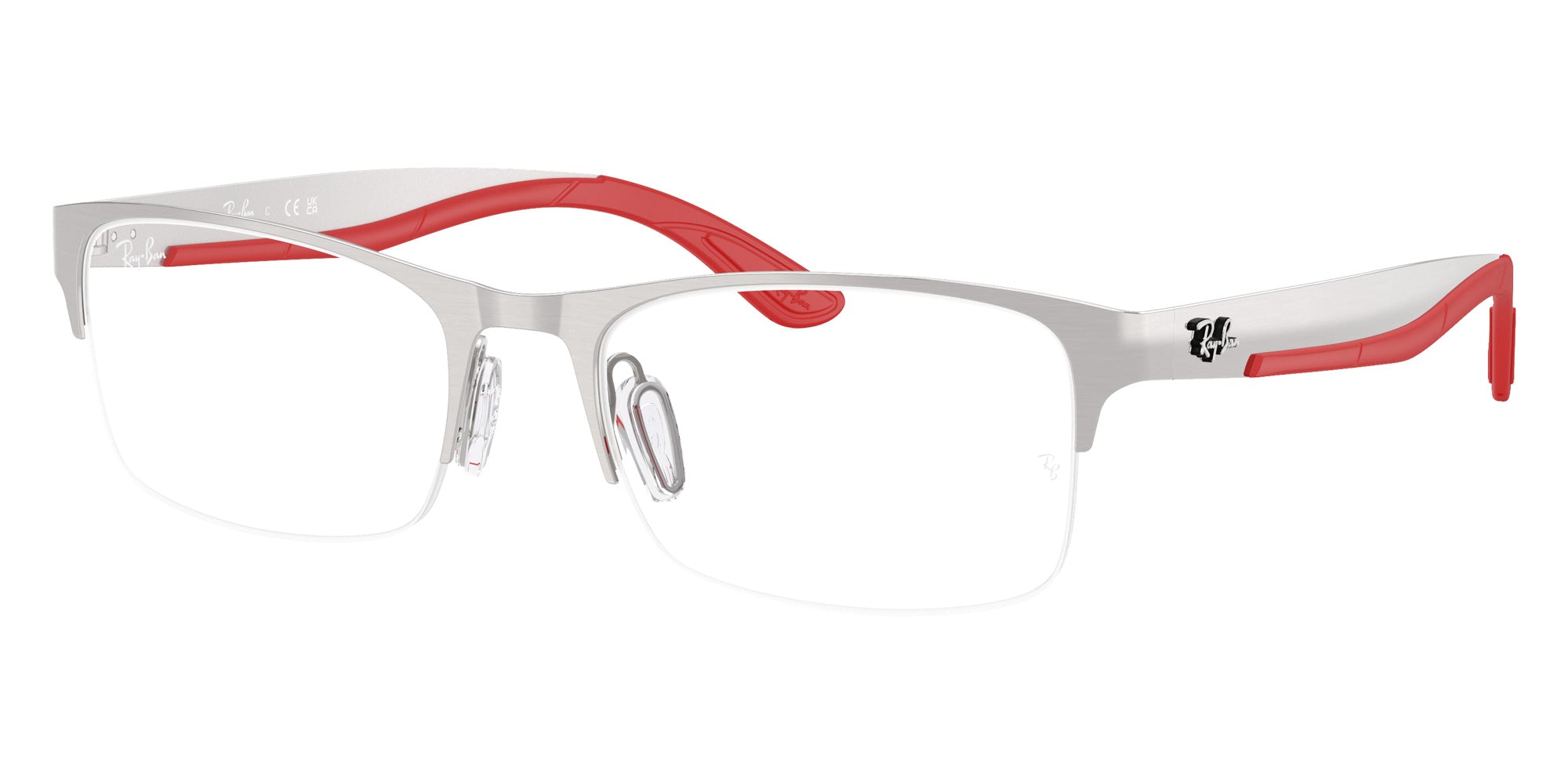 Ray-Ban® RX7551 RX7551 3219 54 Eyeglasses - Silver