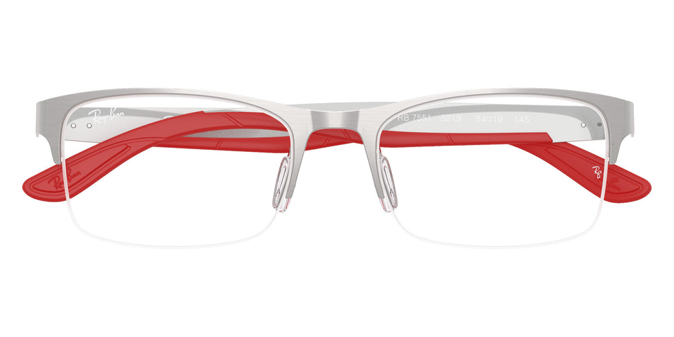 Ray-Ban® RX7551 RX7551 3219 54 Eyeglasses - Silver