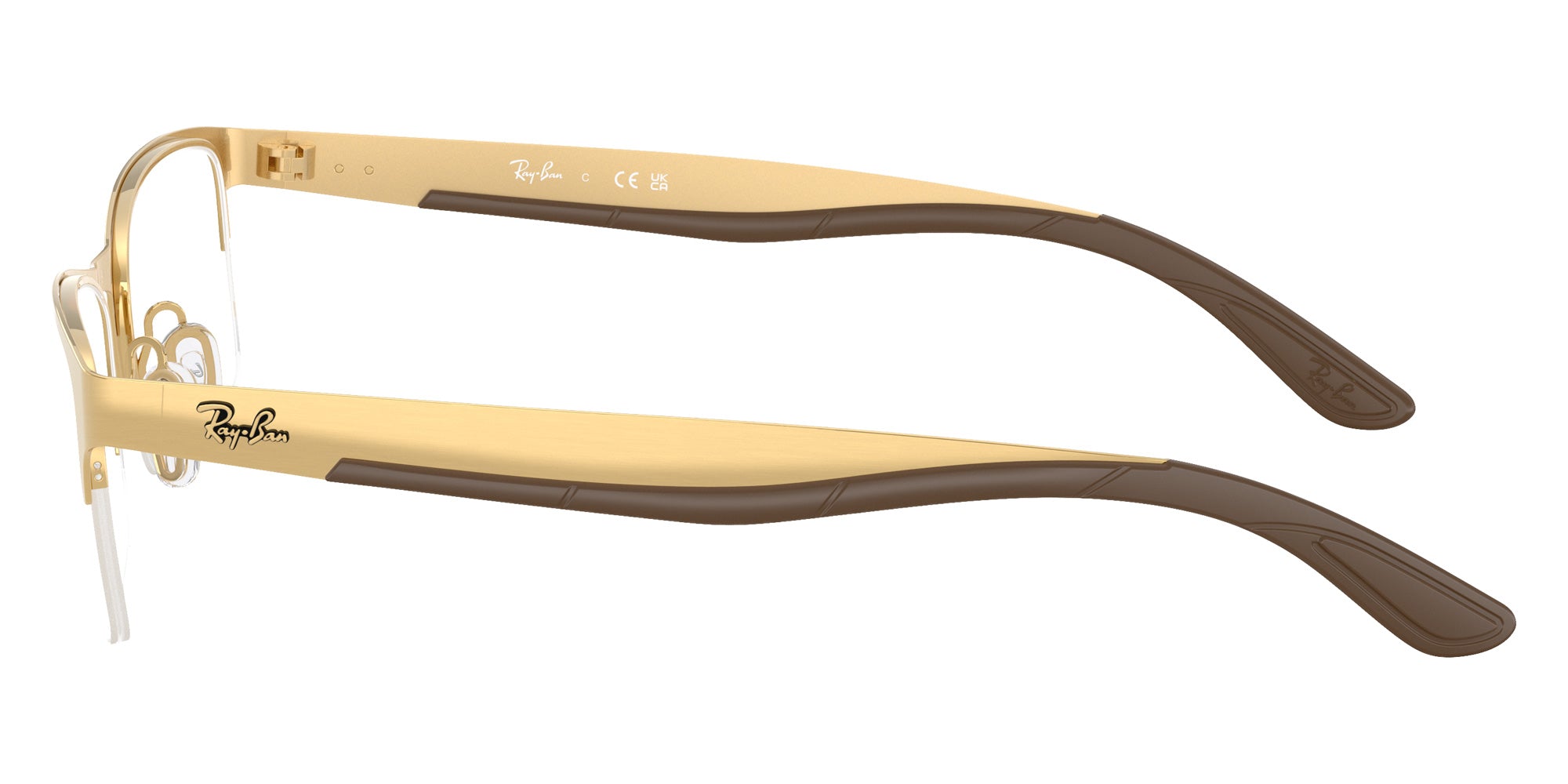 Ray-Ban® RX7551 RX7551 3220 56 Eyeglasses - Arista Gold
