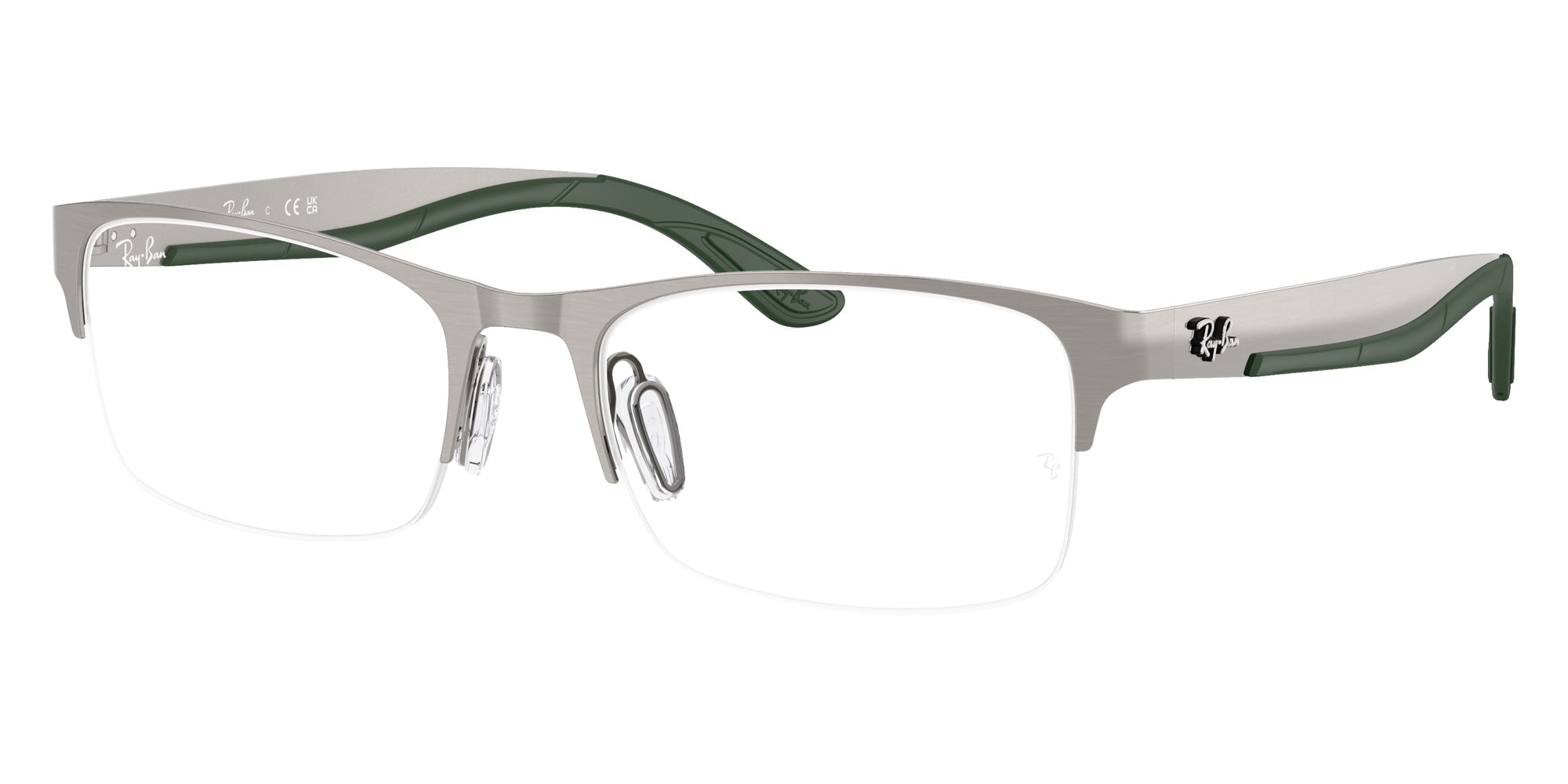Ray-Ban® RX7551 RX7551 3221 54 Eyeglasses - Gunmetal