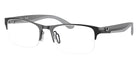 Ray-Ban® RX7551 RX7551 3222 56 Eyeglasses - Black