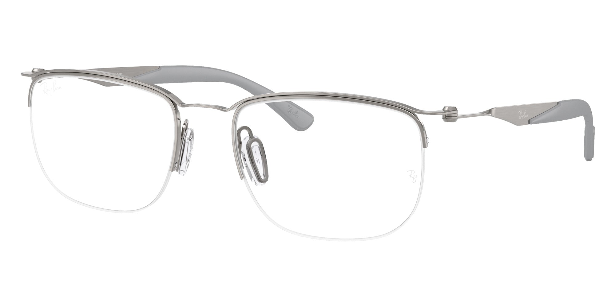 Ray-Ban® RX7552 RX7552 3213 54 Eyeglasses - Gunmetal