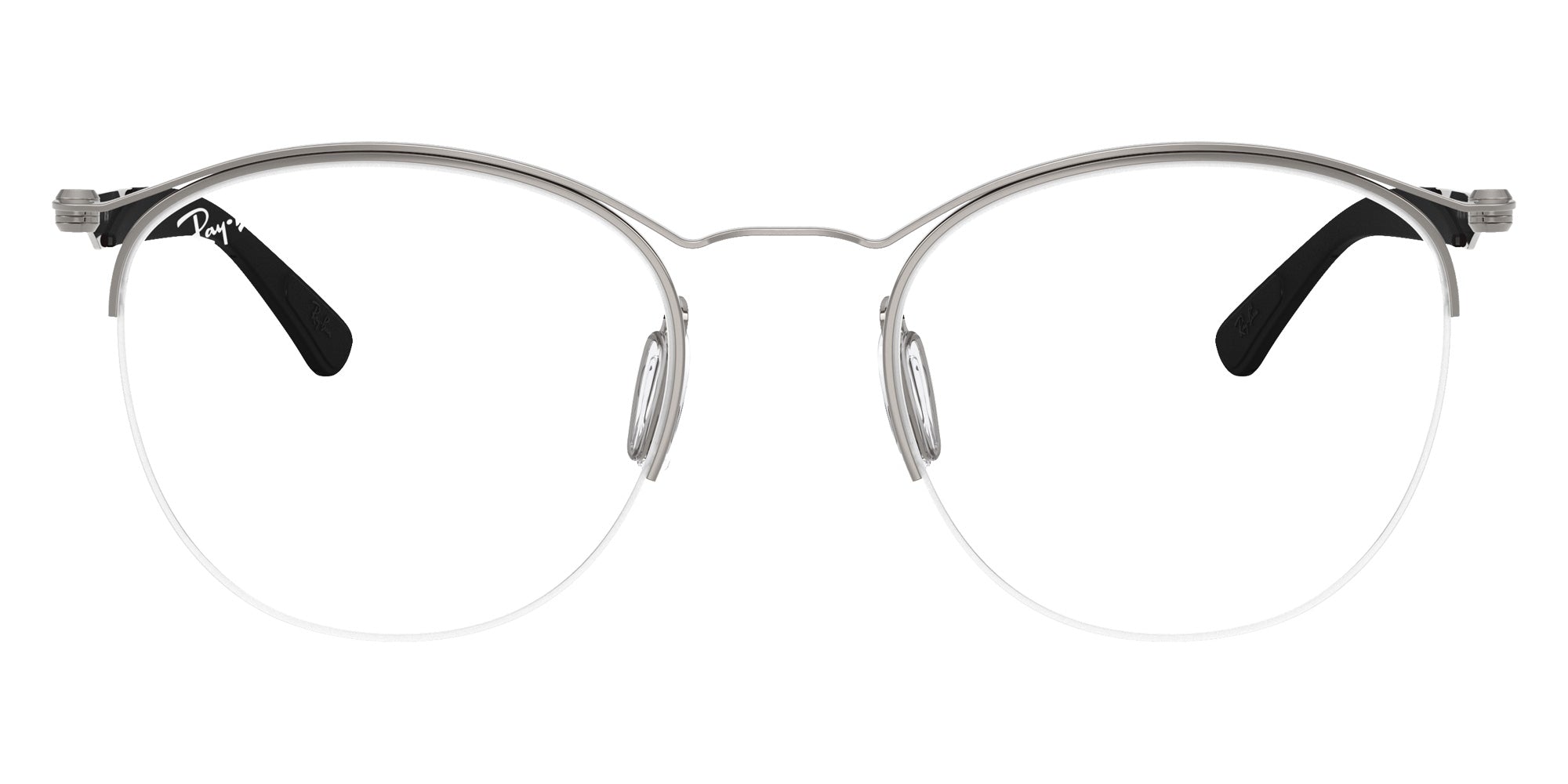 Ray-Ban® RX7553 RX7553 3214 52 Eyeglasses - Gunmetal