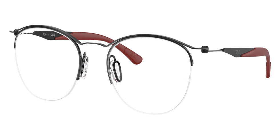 Ray-Ban® RX7553 RX7553 3215 52 Eyeglasses - Black