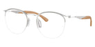 Ray-Ban® RX7553 RX7553 3216 52 Eyeglasses - Silver
