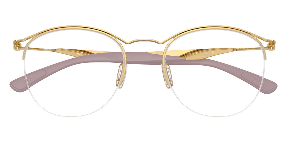 Ray-Ban® RX7553 RX7553 3218 52 Eyeglasses - Arista Gold