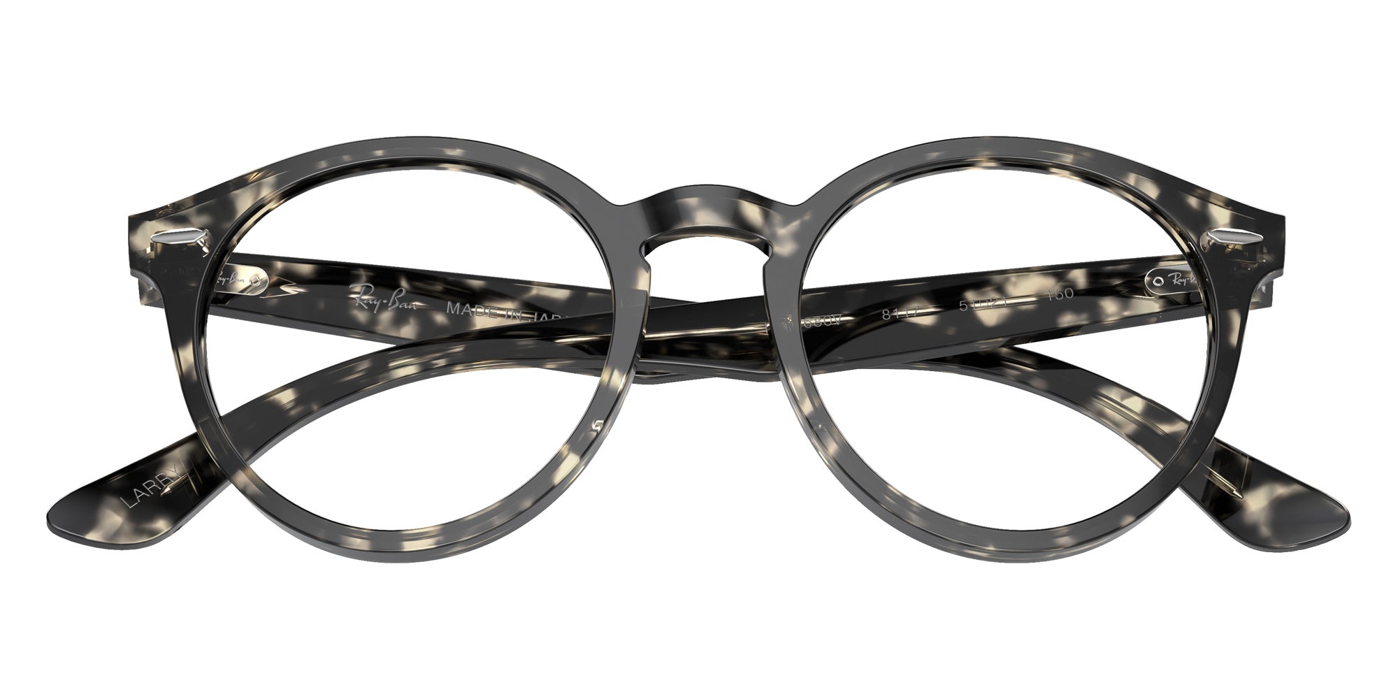 Ray-Ban® RX7680V RX7680V 8117 51 Eyeglasses - Gray Havana