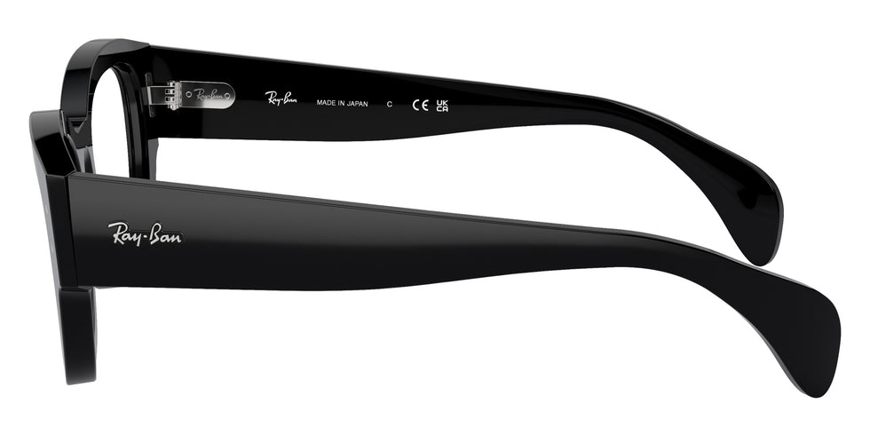 Ray-Ban® RX7681V RX7681V 2000 52 Eyeglasses - Black