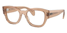 Ray-Ban® RX7681V RX7681V 8353 52 Eyeglasses - Transparent Light Brown