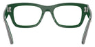 Ray-Ban® RX7683V RX7683V 8392 55 Eyeglasses - Striped Green On Green
