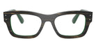 Ray-Ban® RX7683V RX7683V 8392 55 Eyeglasses - Striped Green On Green