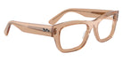 Ray-Ban® RX7683V RX7683V 8553 55 Eyeglasses - Transparent Light Brown