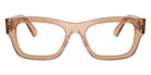 Ray-Ban® RX7683V RX7683V 8553 55 Eyeglasses - Transparent Light Brown